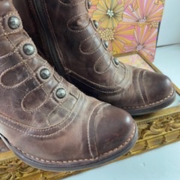 Neosens Leather Zip up Boots - Picture 14 of 16